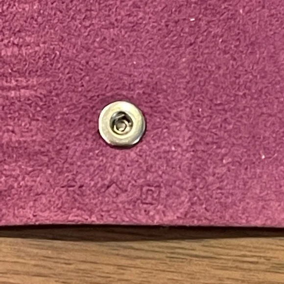 Hermes Ulysse Mini notebook cover in purple Togo leather. With box and ribbon. - Picture 10 of 10